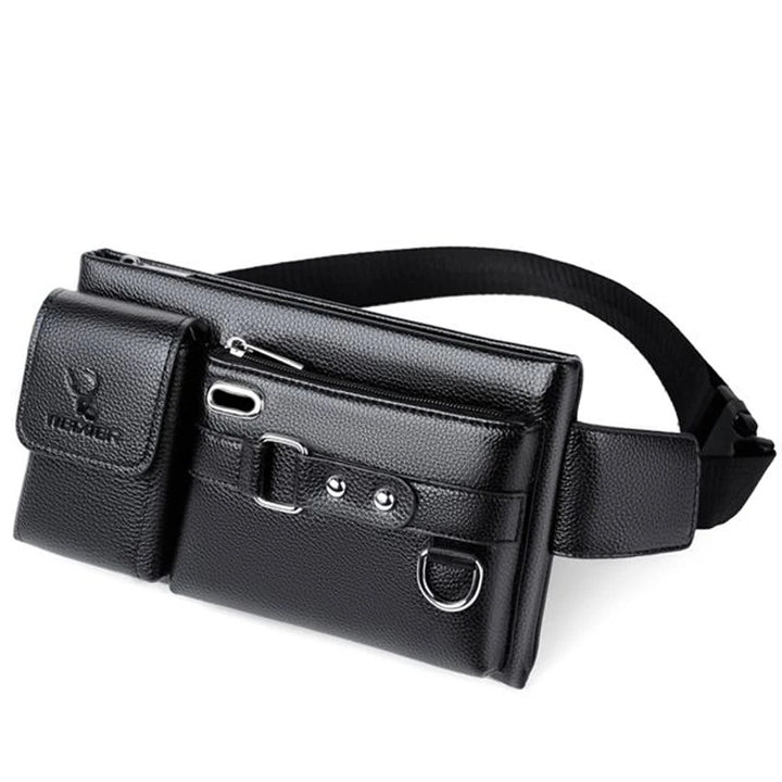 WEIXIER Brand Unisex Single-Shoulder Multi-Function Sports Running Large-Capacity Waist Men's Chest Bag Casual Messenger Wallet