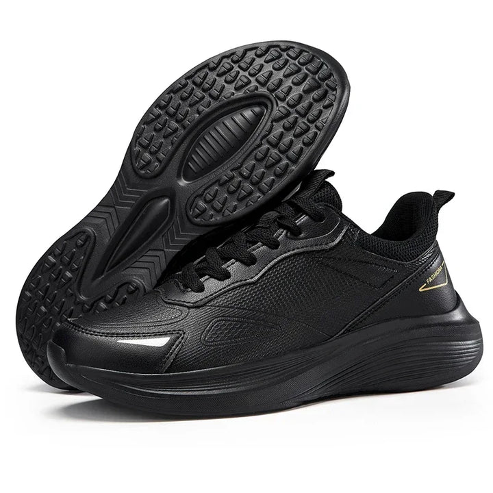 Outdoor Trendy Walking Shoes for Men Sneaker Man Leather High-quality Casual Breathable Flat Non-slip Tennis Shoes