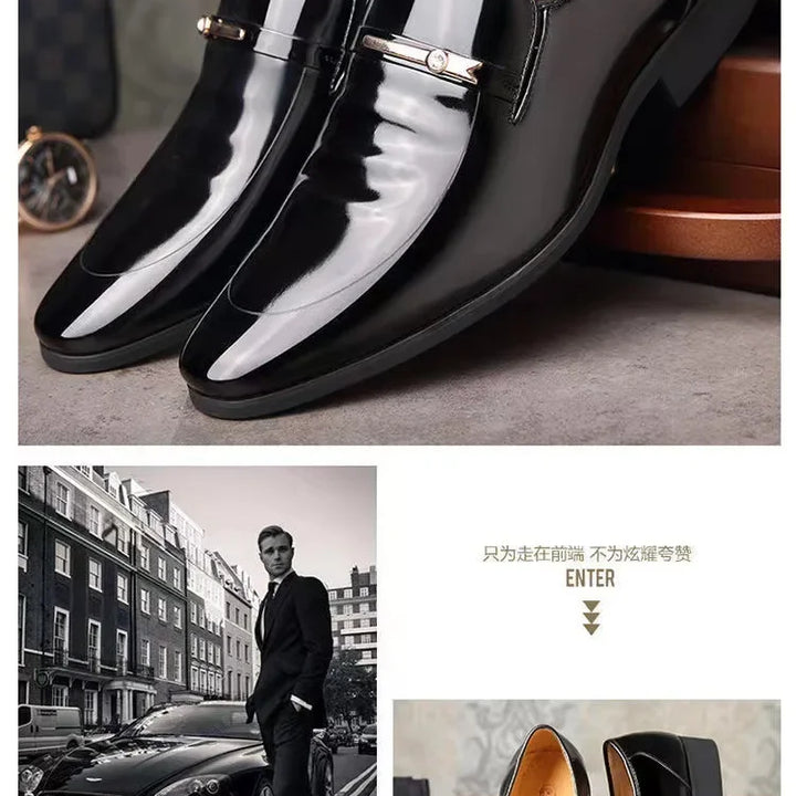 Luxury Oxford leather shoes 