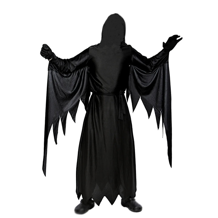 Adult/Kids-Grim Reaper Costume – Hooded Robe, Mask & Scythe
Scare up the night!
Classic black robe, mask, and scythe — perfect for Halloween parties and trick-or-treating.
☠️ Includes: Robe, mask, scythe
🎃 Perfect for Halloween 👻