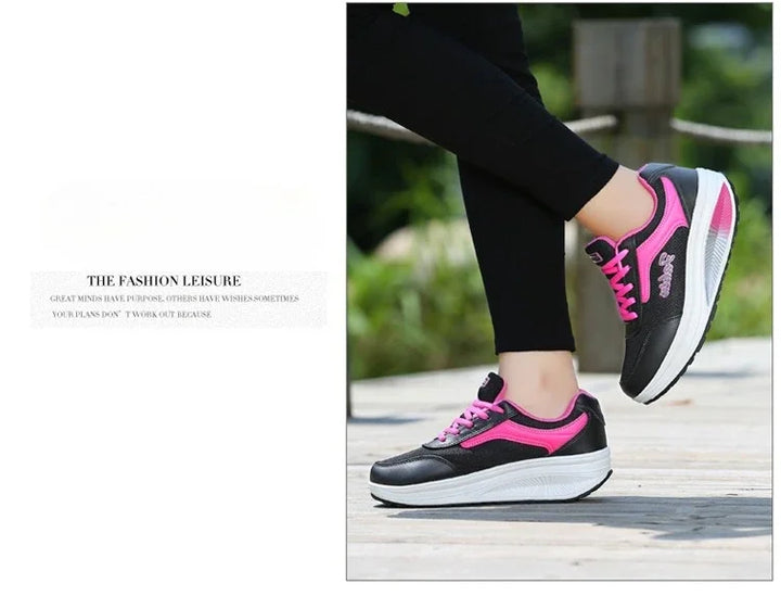 👟 Step Up Your Style & Comfort
✨ Women’s Fashion Sneakers – Trendy, vulcanized design with a comfy blatform sole
💖 Lightweight, breathable & made for all-day wear
👣 Perfect for walking, casual looks & everyday outfits
📏 Available in plus sizes – becau