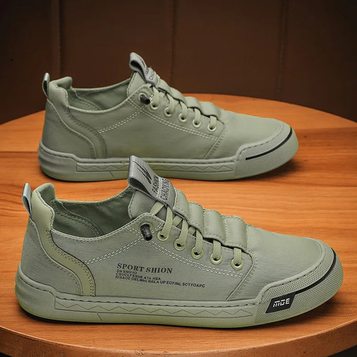 Casual. Comfortable. Classic.
Step out in style with our Men’s Canvas Sneakers – now in bold army green and fresh white. Lightweight, breathable, and perfect for everyday wear.
✅ All-day comfort
✅ Durable canvas build
✅ Effortless casual look

🛒 Shop now