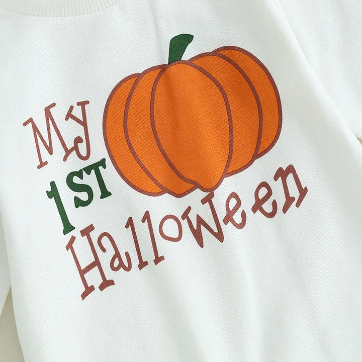 My First Halloween Baby Cosplay Costume Party Infant Outfits Clothes Boys Girls Holiday Jumpsuit Newborn Long Sleeve Romper