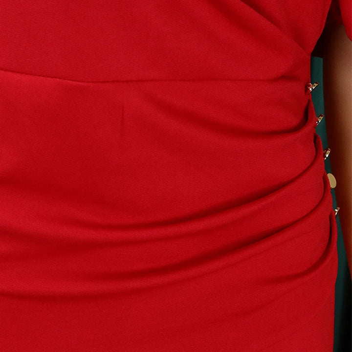 FairyShely Solid Short Sleeve Plus Size Long Dress Women O Neck Large Big Dresses Lady Summer Party Tight Curvy Dress
