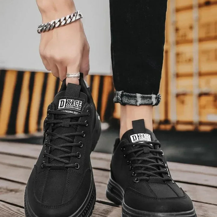 Men's shoes 2024 new spring and autumn season breathable versatile casual trendy shoes men's work lightweight sports board shoes