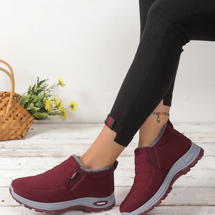 Women's boots Solid color casual shoes  feet cheap shoes Convenient and comfortable women's winter shoessale shoes