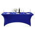 1Pc Spandex Table Cover for 6FT/4FT Table Universal Fitted Stretch Tablecloth for Party, Banquet, Wedding and Events