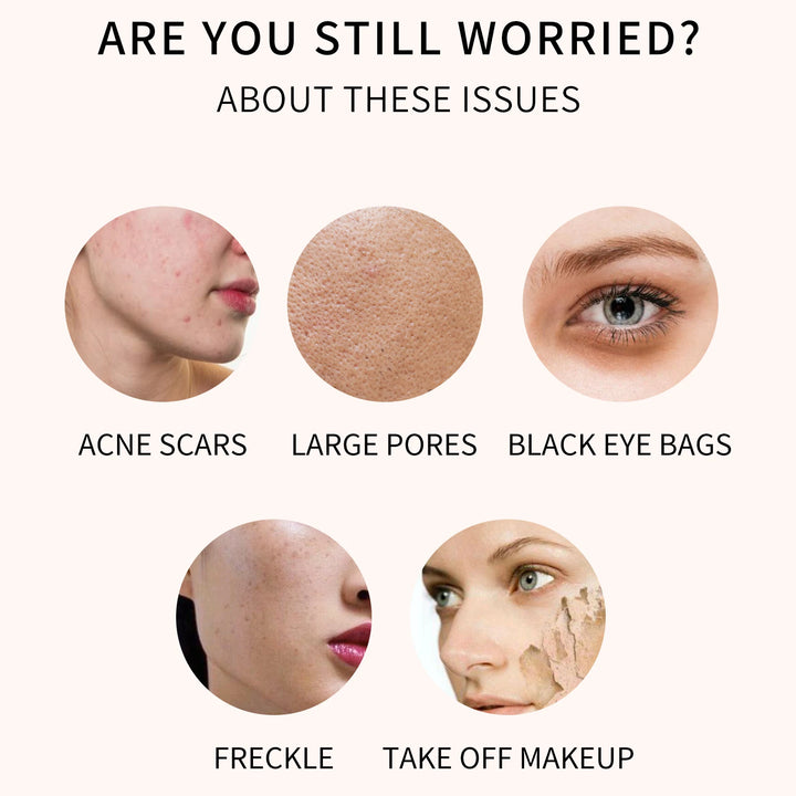 High Coverage Concealer Cover Anti Dark Circle Freckle Long-lasting Waterproof Foundation BB Cream for Face Makeup Base Cosmetic