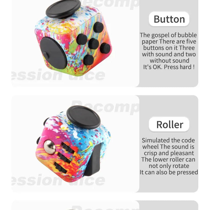Fidget Anti-stress Toys for Children Adult Offices Stress Relieving Toys Autism Sensory Toys Boys Girls Stress Relief Toys Gifts