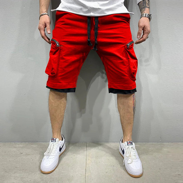 Men’s Summer Cargo Shorts 🟡
Stay cool and active in these breathable cotton shorts. Perfect for workouts, jogging, or casual wear. Features multiple pockets for convenience and style.