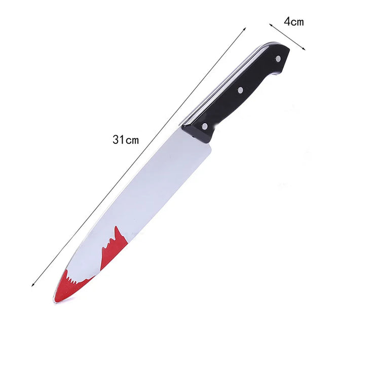 Halloween Hair Hoop Horror Blood Fake Ax Saws Knife Gothic Headband Halloween Party Masquerade Cosplay Prop Decor Accessories