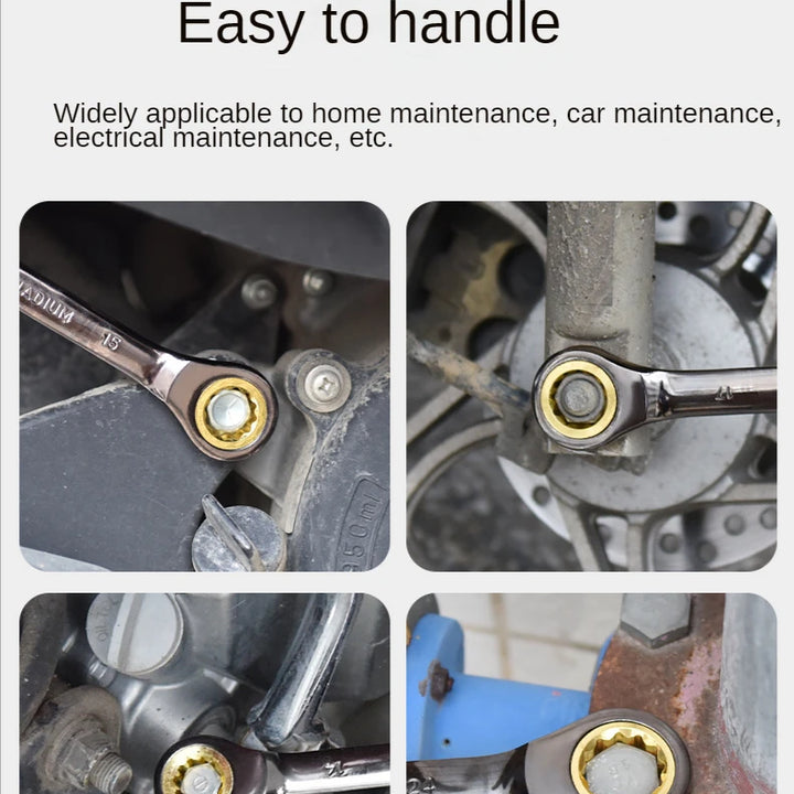 Universal Torx Wrench Adjustable Torque 8-22mm Ratchet Spanner for Bicycle Motorcycle Car Repair Tools Mechanical Tool