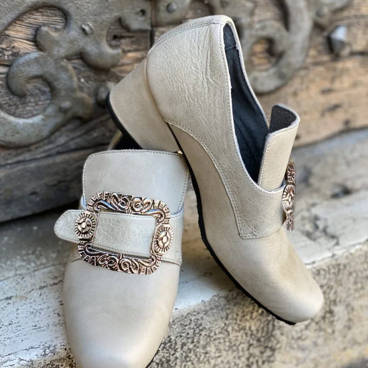 Vintage 18th Medieval Renaissance Cosplay Frock Shoes Noble Men's Women High Heels Mmarie  Antoinette Halloween Fancy Party shoe
