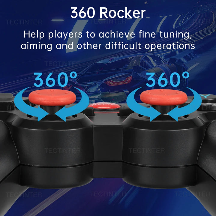 Terios T3 Support Bluetooth Controller Gamepad For Android Phone PC Joystick Controle Wireless Joypad For Switch/PS3 Accessorie