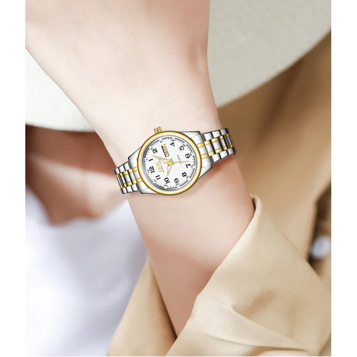 OPK 8110 Watch For Women Quartz Watch Waterproof Classic Luxury Brand Ladies Watch Stainless Steel Strap Watches Reloj Mujer