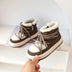 2025 New Autumn/Winter Children Boots For Boys Warm Plush Rubber Sole Toddler Kids Sneakers  Fashion Girls Boots 21-30