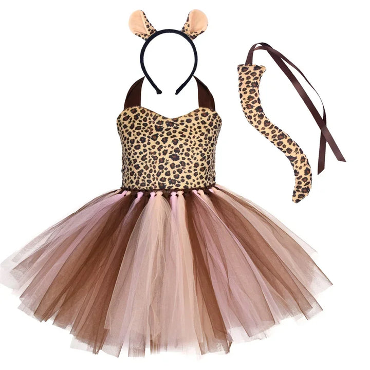 Wild and Wonderful!
Cute animal prints and a fluffy tutu make this costume perfect for Halloween, birthdays, or school plays. Soft, comfy, and full of forest fun!
🦓 Includes: Animal print tutu dress
🎉 Occasions: Halloween, birthdays, themed parties.