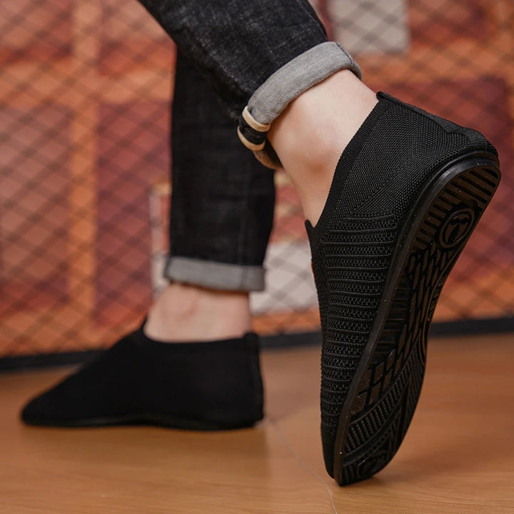 YRZL Mens Loafers Breathable Mesh Summer Lightweight Driving Moccasins Slip on Casual Shoes for Men Comfortable Walking Shoes