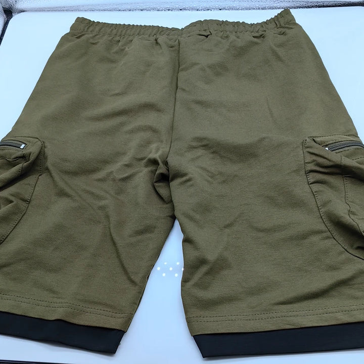Men’s Summer Cargo Shorts 🟡
Stay cool and active in these breathable cotton shorts. Perfect for workouts, jogging, or casual wear. Features multiple pockets for convenience and style.