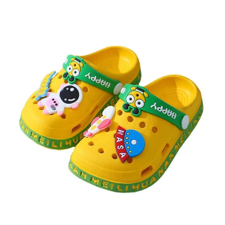 Kids' Cartoon Baby Soft-Sole Sandals – Ultra-Light Non-Slip Infant & Toddler Open-Toe Beach Sandals for Boys and Girls