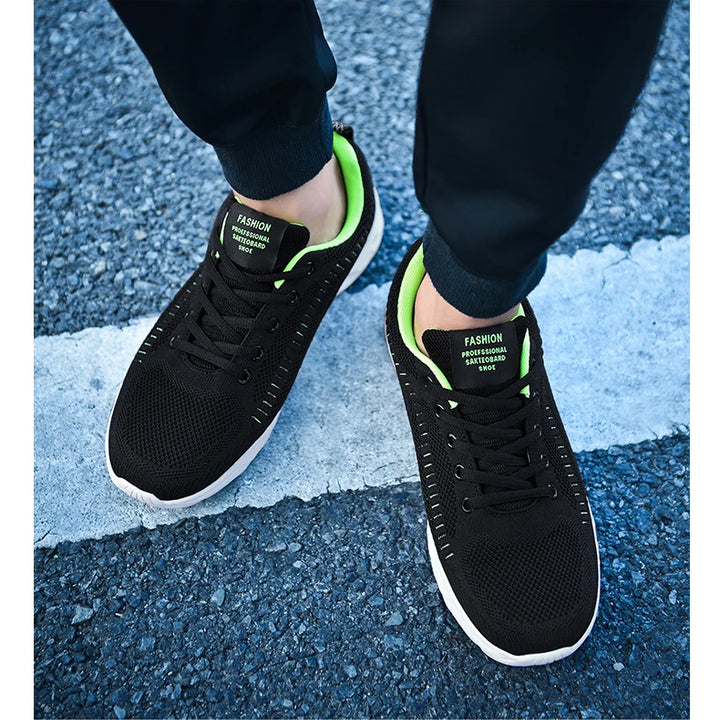 New Athletic Shoes for Men Shoes Sneakers Black Casual Men Mesh Sneakers Breathable Tennis Running Walking Gym Men Shoes