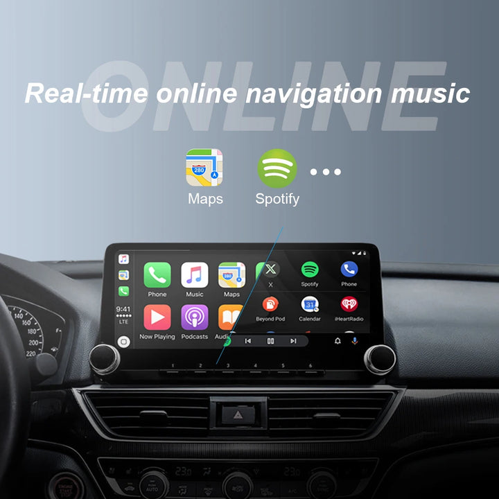 New Wired to Wireless CarPlay and Android Auto 2 in 1 Mini Adapter 5GHz WiFi5 for 99% Original Wired CarPlay/Auto Cars