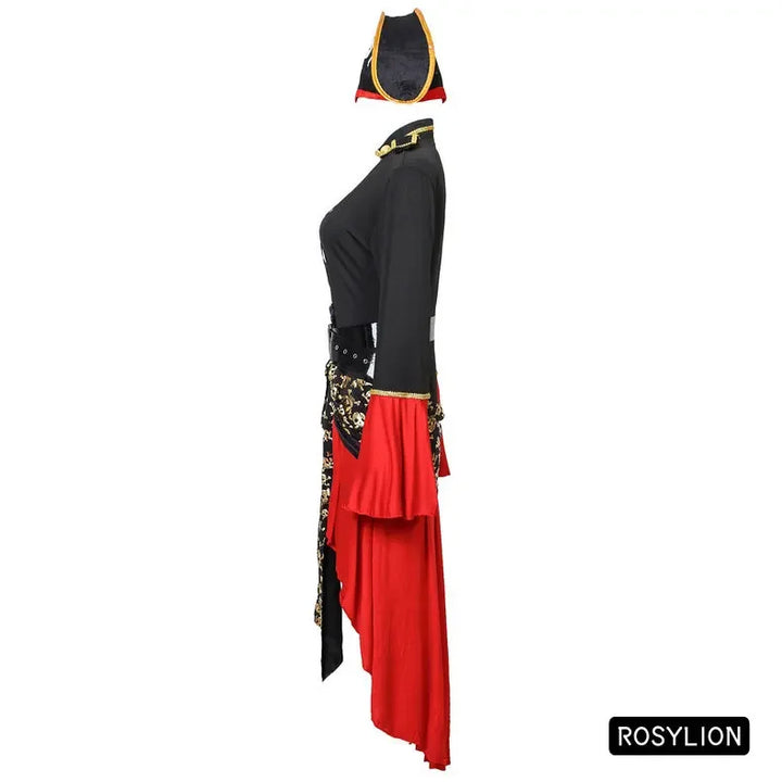 Halloween Costumes Female Pirates Clothing Girls Sexy Cosplay Game Uniforms Large Size Comic-con Anime Expo Anime Expo Xxl