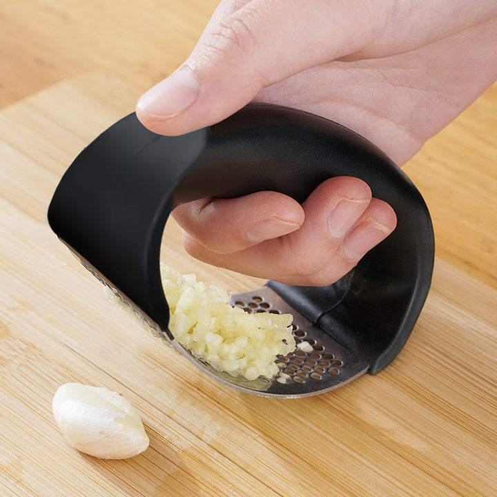 Stainless Steel Garlic Press Crusher Manual Garlic Mincer Chopping Garlic Tool Fruit Vegetable Tools Kitchen Accessories Gadget