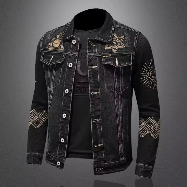 🧥 Retro Vibes. Modern Edge.
🔥 Men’s Embroidered Denim Jacket – Classic lapel design with a trendy, loose fit
🛵 Motorcycle-inspired style, perfect for spring & autumn
🎯 Detailed embroidery adds a bold, fashion-forward touch
Your go-to jacket for effort