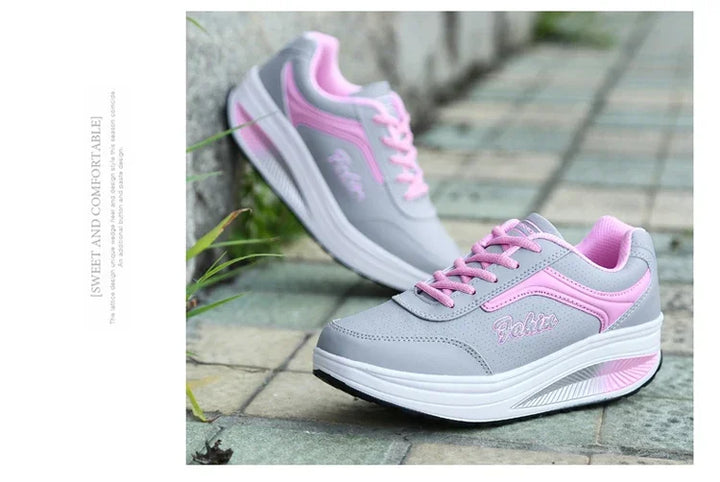 👟 Step Up Your Style & Comfort
✨ Women’s Fashion Sneakers – Trendy, vulcanized design with a comfy blatform sole
💖 Lightweight, breathable & made for all-day wear
👣 Perfect for walking, casual looks & everyday outfits
📏 Available in plus sizes – becau