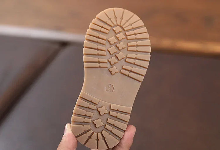 Child Fashion Short Boots Winter Boys Outdoor Sneakers Soft Non-slip Girls Warm Shoes Toddler Kids Sport Running Snow Bootie