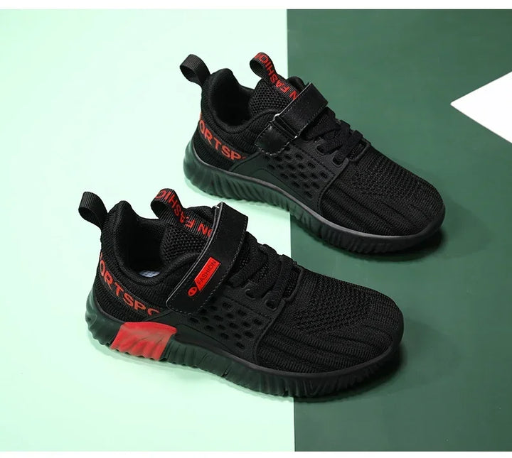 2024 Kids Sneakers Boys Casual Shoes For Children Sneakers Shoes Mesh Anti-slippery Fashion Tenis Infantil Menino Spring