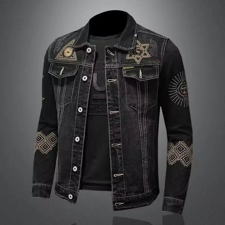 🧥 Retro Vibes. Modern Edge.
🔥 Men’s Embroidered Denim Jacket – Classic lapel design with a trendy, loose fit
🛵 Motorcycle-inspired style, perfect for spring & autumn
🎯 Detailed embroidery adds a bold, fashion-forward touch
Your go-to jacket for effort