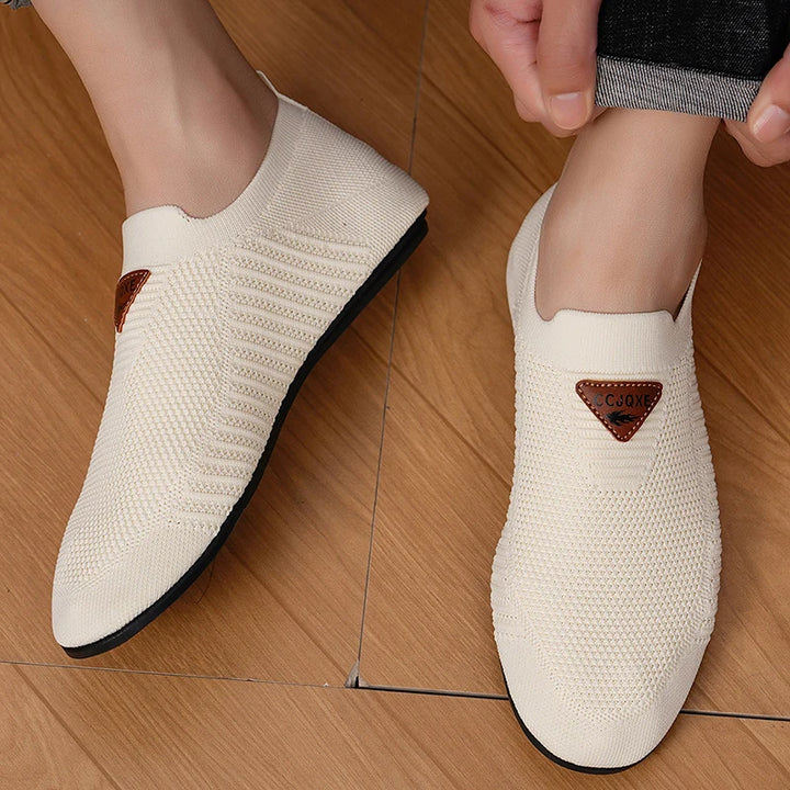 YRZL Mens Loafers Breathable Mesh Summer Lightweight Driving Moccasins Slip on Casual Shoes for Men Comfortable Walking Shoes