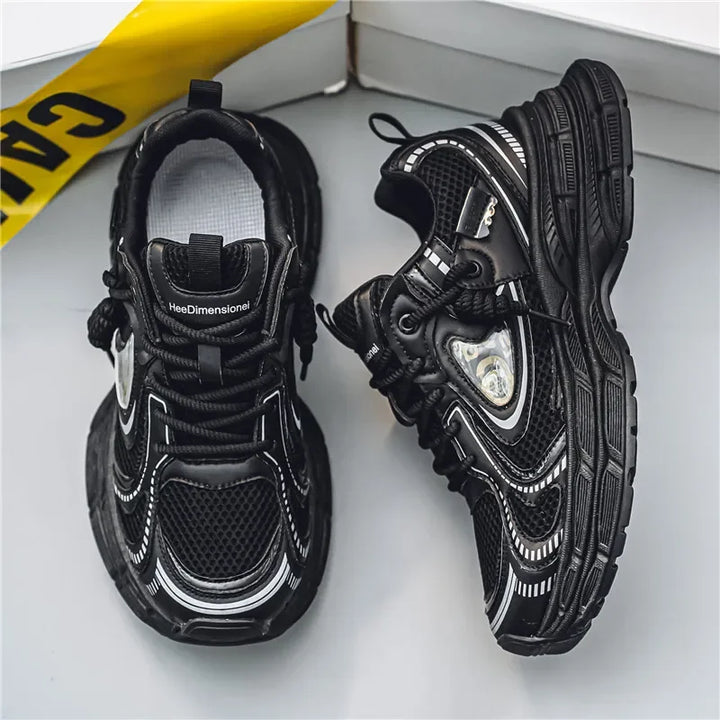 Shoes for Men 2025 New Trendy Fashion Versatile Breathable Thick Bottom Comfortable Sports and Leisure Low Top Sneakers Men