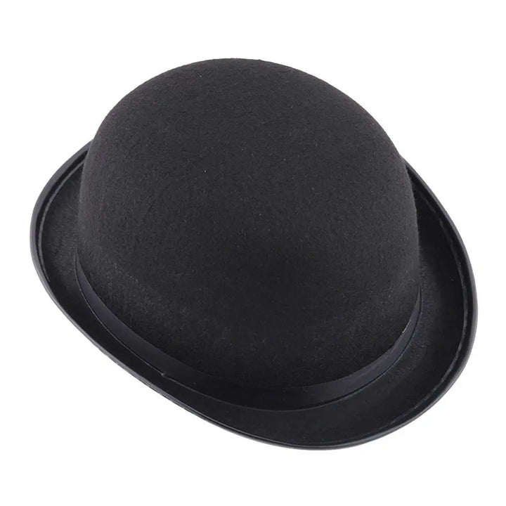 Halloween Men Women Magician Hats C ap Gentleman Jazz Hat Top Hat Black Party Bowler Hat Coachman Hat Classic Derby Hat Cosplay