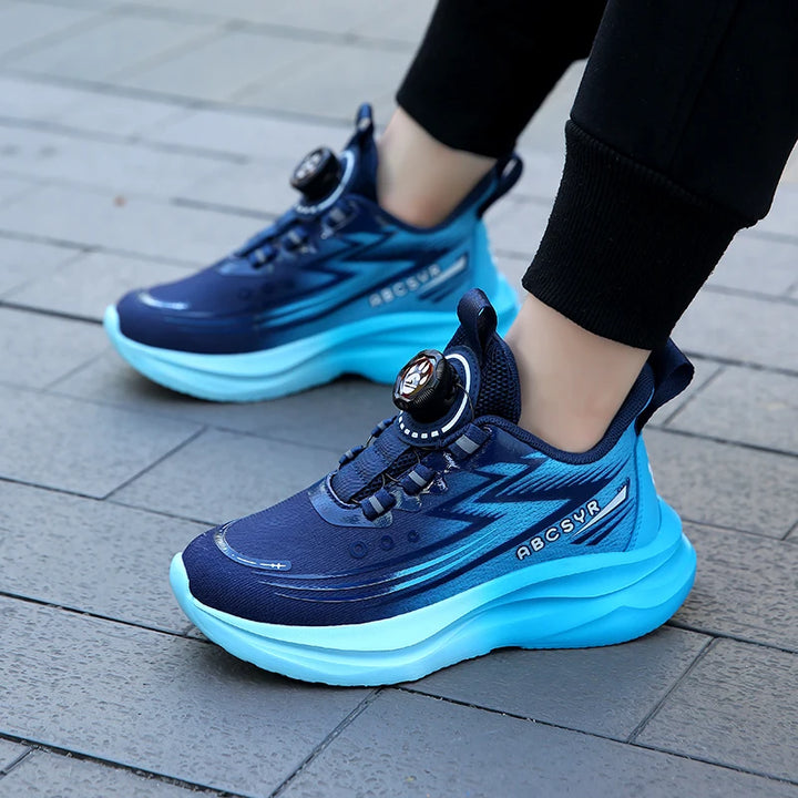 Children's Basketball Shoes Kids Sneakers Non-slip Boys Girls Basketball Boots Outdoor Ultralight Running Trainers Mesh Sneakers