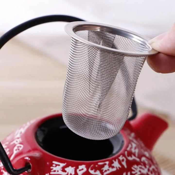 Mugs Diameter 5-9.5CM Herb Kitchen Reusable Stainless Steel Strainer Drinkware Spice Filter Tea Infuser
