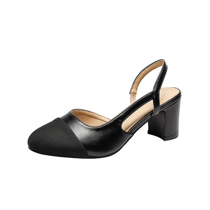 Summer new women's color blocked sandals Women NonSlip slipper Soft soled Leisure flat Comfort Low Heel Femme Thick Bottom Shoes