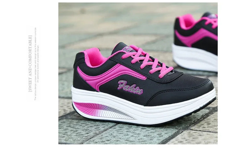 👟 Step Up Your Style & Comfort
✨ Women’s Fashion Sneakers – Trendy, vulcanized design with a comfy blatform sole
💖 Lightweight, breathable & made for all-day wear
👣 Perfect for walking, casual looks & everyday outfits
📏 Available in plus sizes – becau