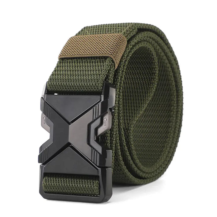 New Quick Release Pluggable Buckle Sports Belt Breathable Men Belts For Men Pants Belt