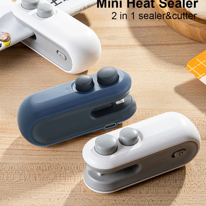 Seal in Freshness in Seconds!
🔥 Mini Handheld Heat Sealer – Reseal plastic bags with ease!