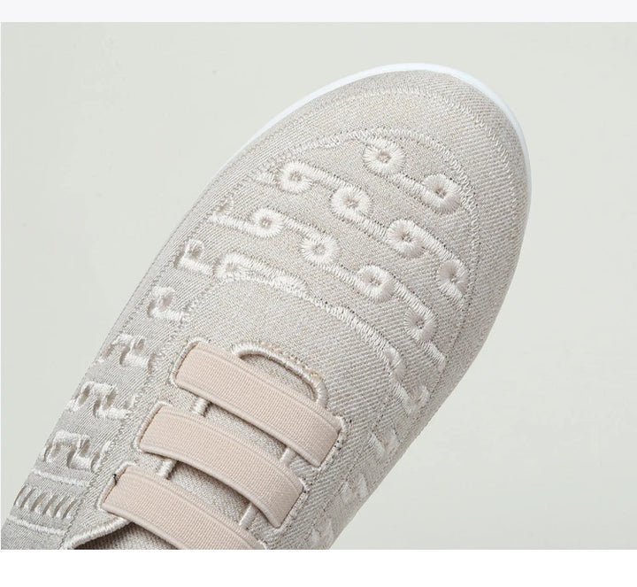 Women's Swing Sneakers Platform Wedge Slip on Casual Sports Shoes for Woman Breathable Slimming Fitness Rocking Shoes Thick Sole