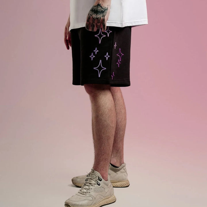 Streetwear Men's Shorts созвездие Stars Graphic Print Oversized Jorts Baggy Harajuku Short Pants Y2k Unisex Clothing Korean Goth