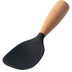 Black Silicone Wooden Handle Cooking Tool Non-stick Kitchen Utensils Silicone Spatula Baking Kitchen Utensils Tool