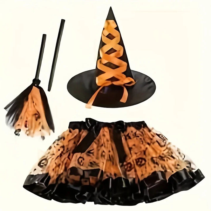💜Be the star of the spooky night! 🎃
Our 3-piece purple witch costume comes with a magical skirt, pointed hat & wand — perfect for Halloween fun! 🪄
🛒 Grab yours now!