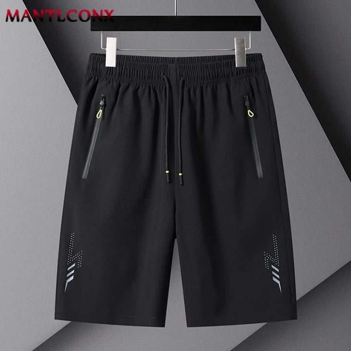 New Summer Gym Fitness Shorts Men Sports Training Running Jogging Casual Men's Shorts Quick Dry Elastic Workout Short Pants Man