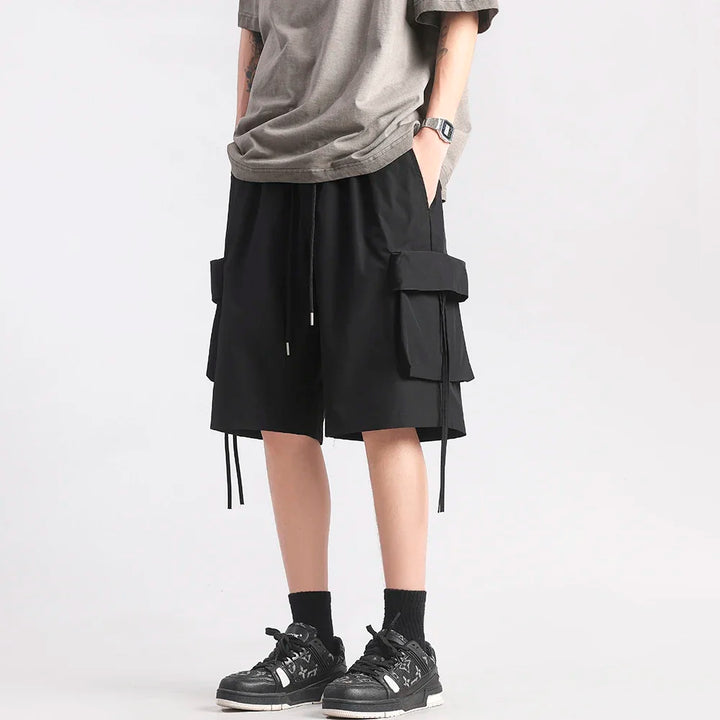 Men's Shorts Fashion Hip Hop Summe Casual Running Sports Shorts Male High Street Short Pants Outwear Cargo Shorts Men 5XL
