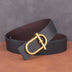 Personality Slide Buckle 3.8cm Cowskin Wide Luxury Strap Men Belts Genuine Leather  Designer Golden Jeans Casual Waistband