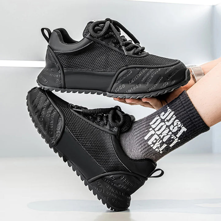 Men's Shoes - 2025 Summer New Style Anti-slip and Wear-resistant Sports Shoes with Breathable Mesh Surface and Casual Style